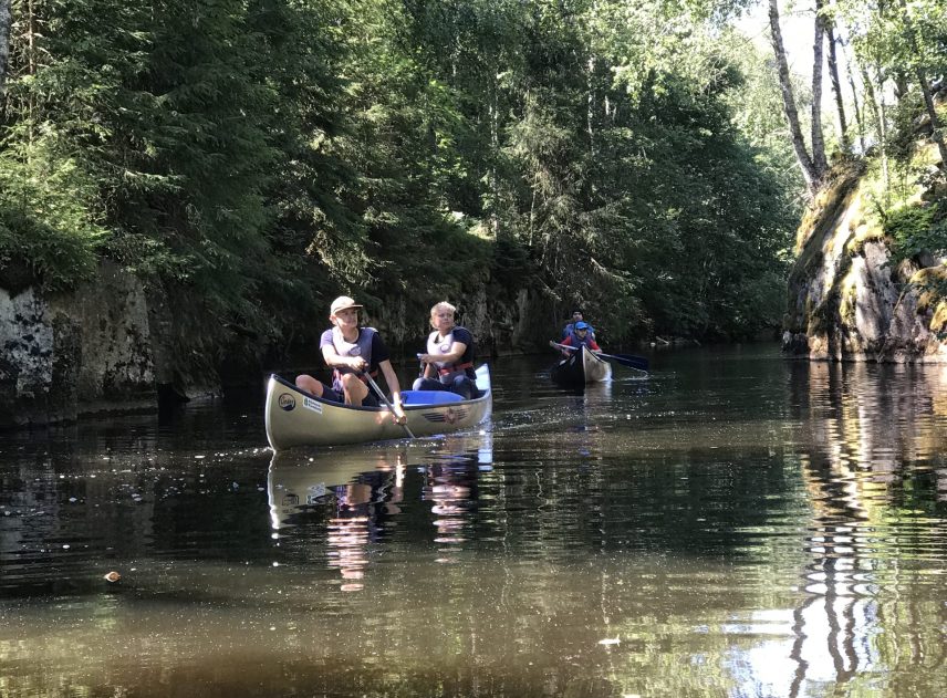 2018-IngMarie Junler-Kanot på Röjdån